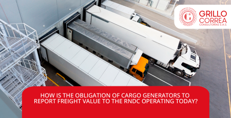 HOW IS THE OBLIGATION OF CARGO GENERATORS TO REPORT FREIGHT VALUE TO THE RNDC OPERATING TODAY