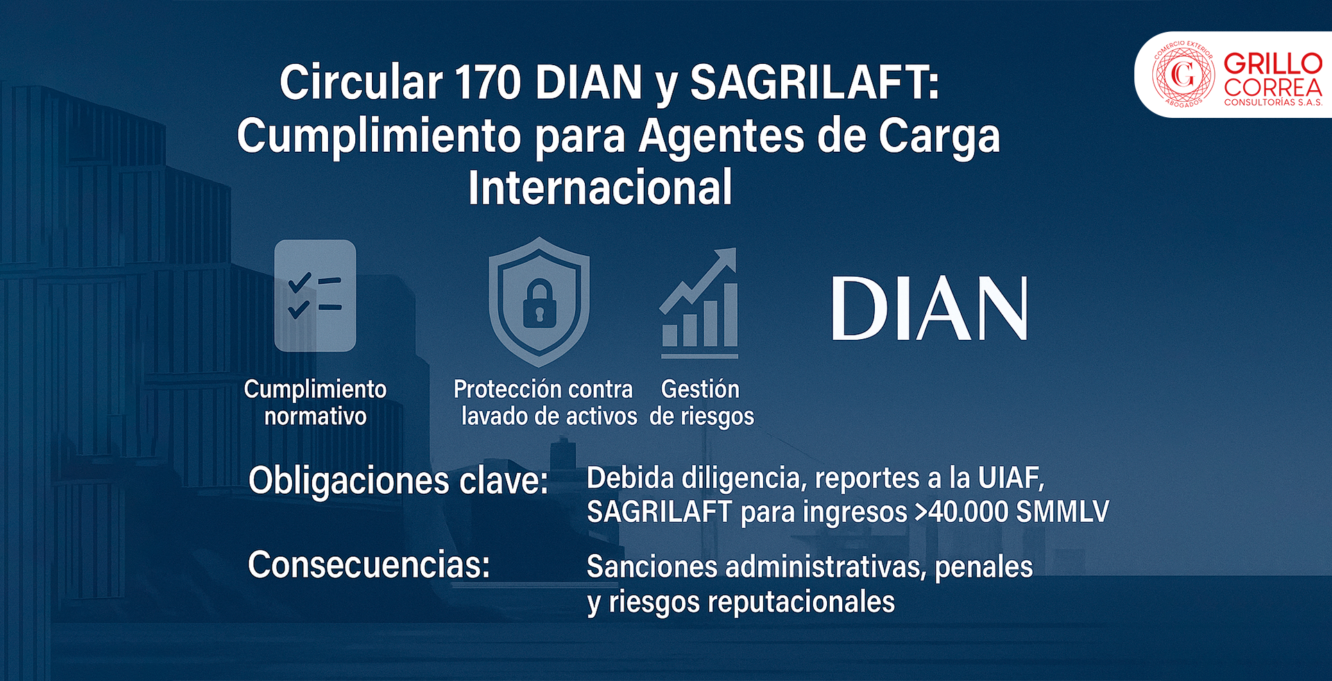 CONTROL DEL LAVADO DE ACTIVOS Y FINANCIACION AL TERRORISMO POR PARTE DE LOS AGENTES DE CARGA INTERNACIONAL EN COLOMBIA CONTROL DEL LAVADO DE ACTIVOS Y FINANCIACION AL TERRORISMO POR PARTE DE LOS AGENTES DE CARGA INTERNACIONAL EN COLOMBIA