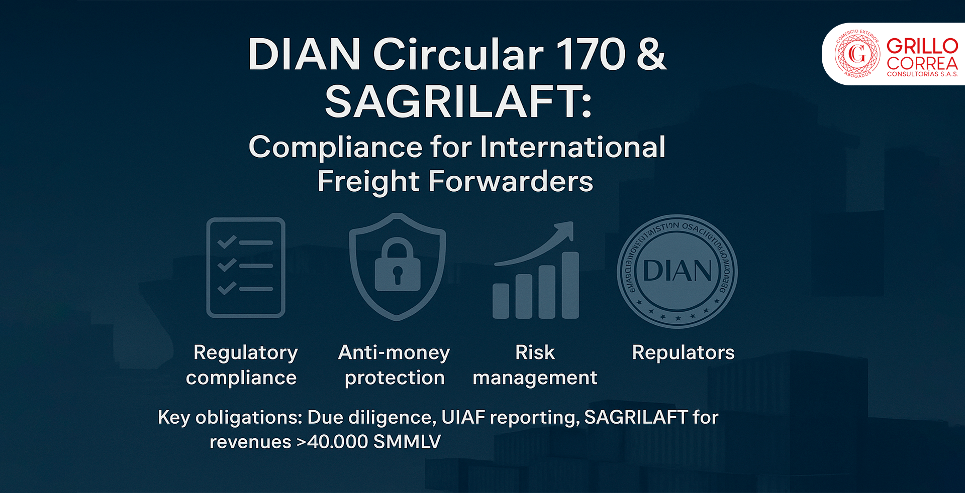 CONTROL OF MONEY LAUNDERING AND TERRORISM FINANCING BY INTERNATIONAL FREIGHT FORWARDERS IN COLOMBIA CONTROL OF MONEY LAUNDERING AND TERRORISM FINANCING BY INTERNATIONAL FREIGHT FORWARDERS IN COLOMBIA